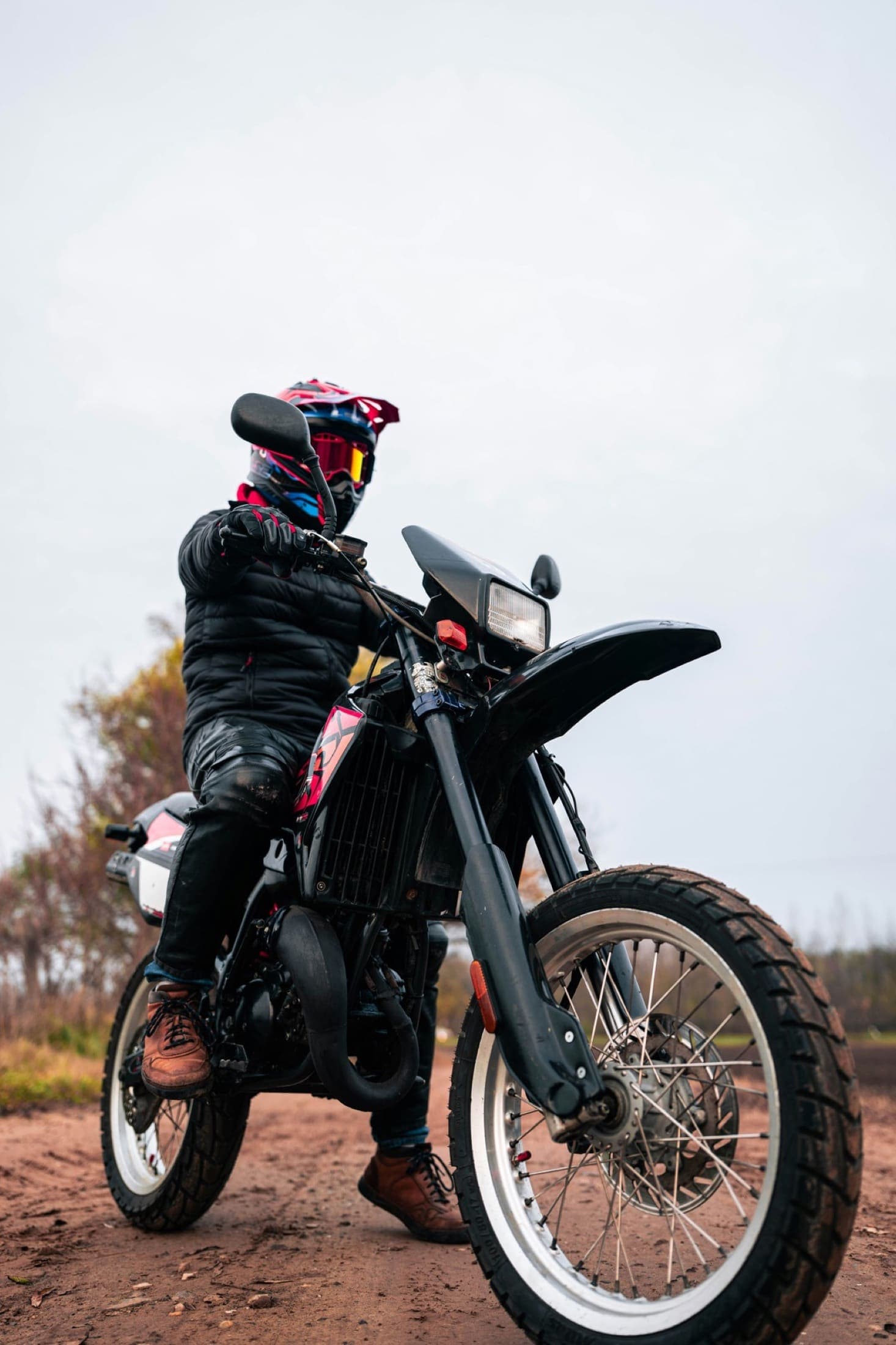 Mini Bike Tour riding in Northern Vietnam